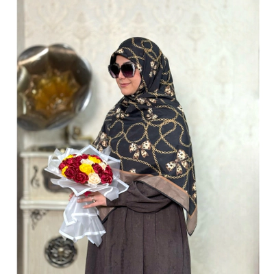 روسری نخ ترک اعلا پاپیونی