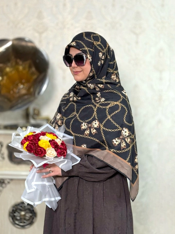 روسری نخ ترک اعلا پاپیونی