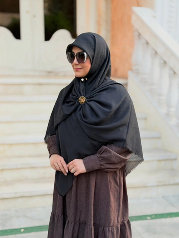 روسری وال نخ نگین دار