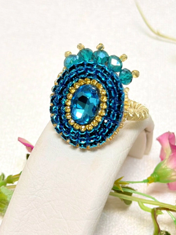 حلقه روسری مدل بیضی