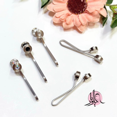 گیره روسری لبنانی تمام استیل