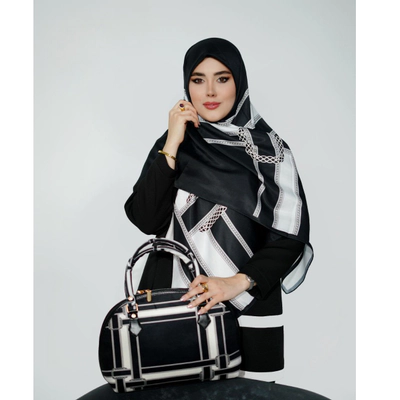 ست کیف نیم دایره و روسری