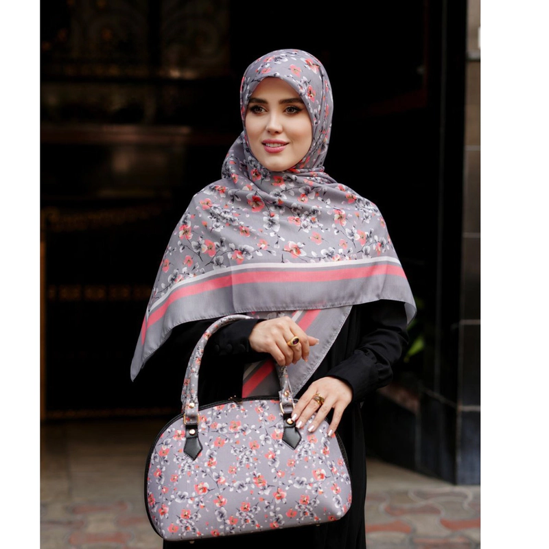 ست کیف نیم دایره و روسری