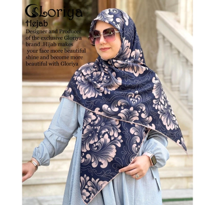 روسری سوپر نخ اعلا طرح درباری
