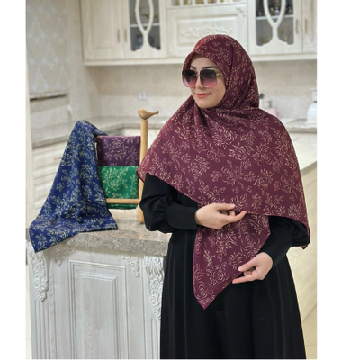 روسری نخی اعلا طرح رزلاین