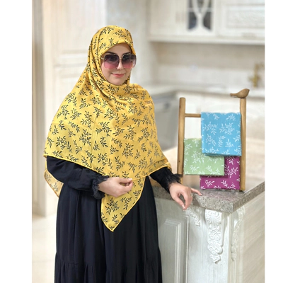 روسری نخی اعلا طرح گندم