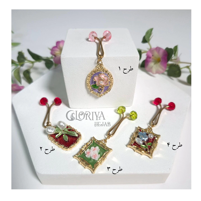 گیره آویزدار مجلسی طرح قاب