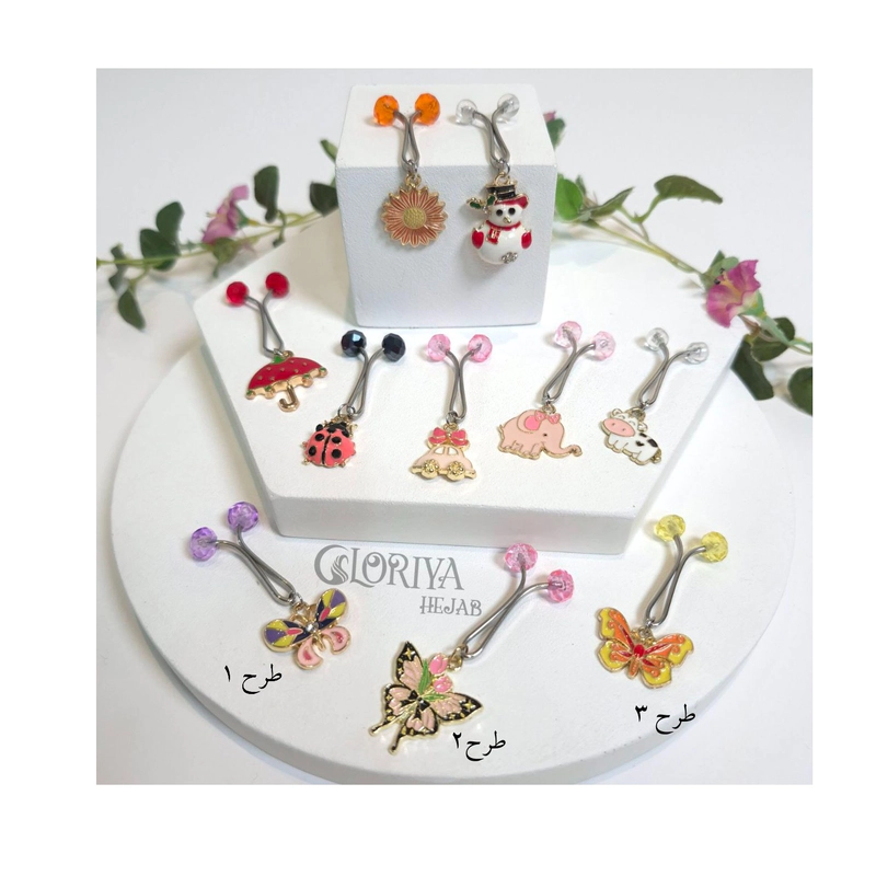 گیره روسری آویزدار فانتزی