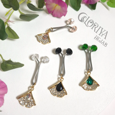 گیره آویزدار مجلسی طرح بادبزنی