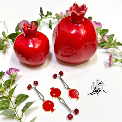 گیره آویزدار مجلسی طرح انار