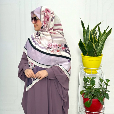 روسری نخی فوق اعلا طرح الیسا