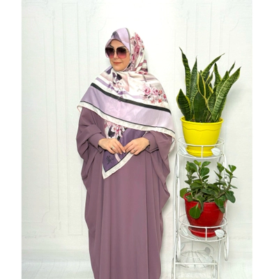 عبا گلوریا رنگ کالباسی تیره