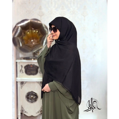 روسری نخی حاشیه دانتل