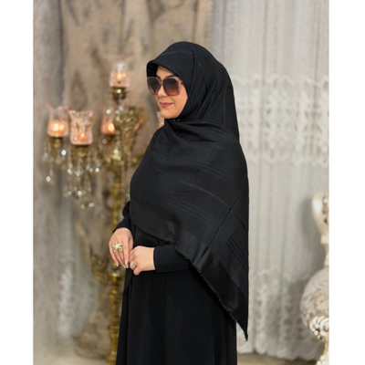 روسری مشکی سوپرنخ اعلا