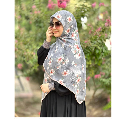 روسری نخی فوق اعلا طرح آنابل