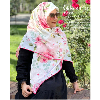 روسری سوپر نخ اعلا طرح گلین