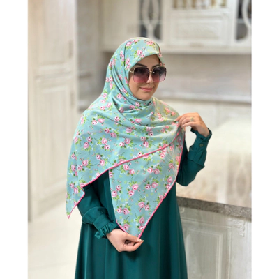 روسری نخی اعلا طرح اسکارلت
