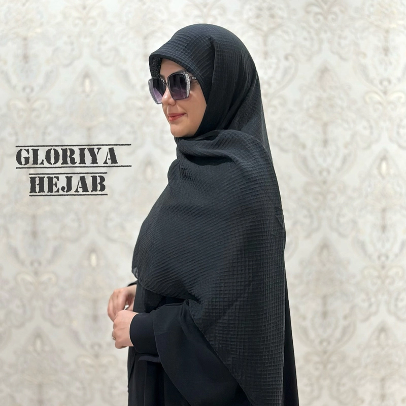 روسری نخی پلیسه